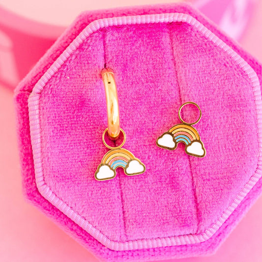 Rainbow Sunset Charms