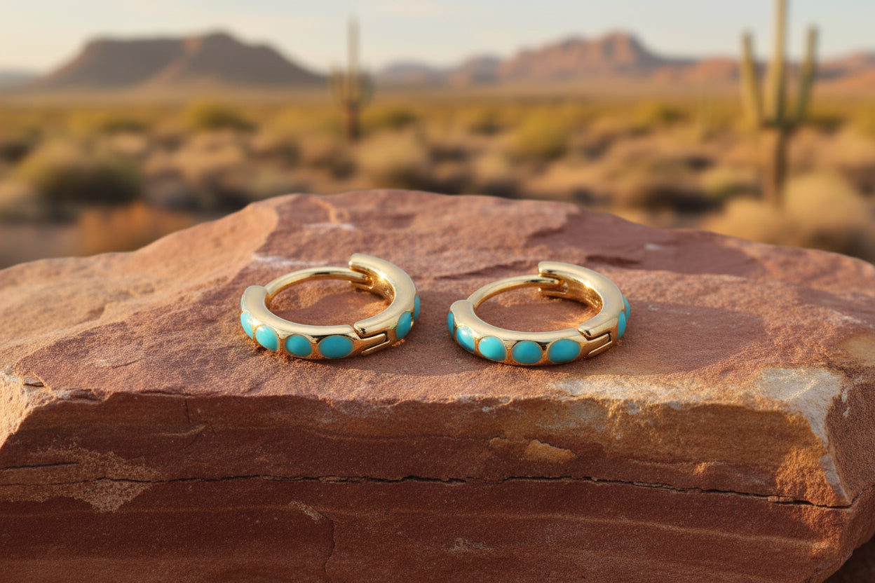 Turquoise Pop Huggies