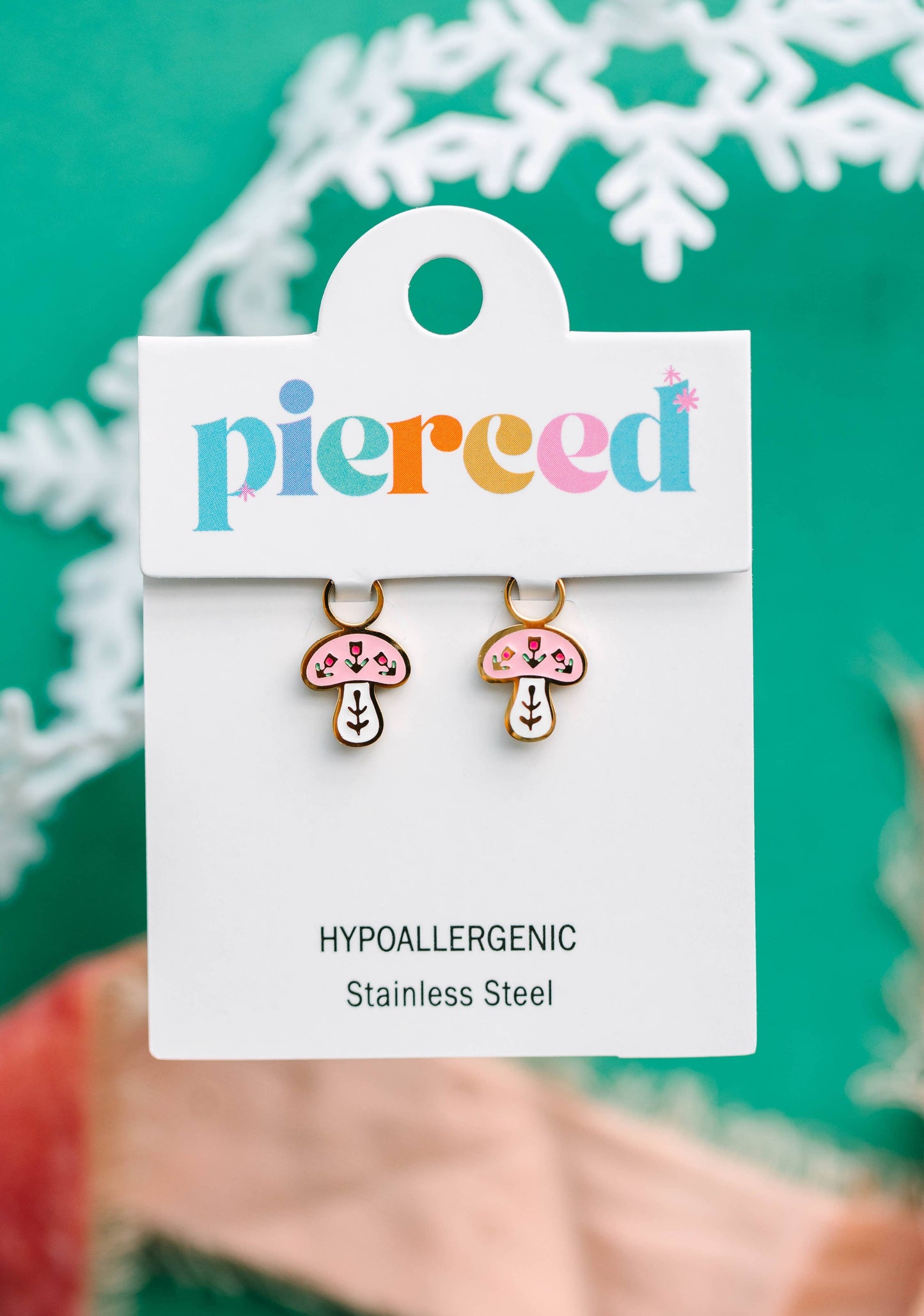 Winter Mushroom Charms