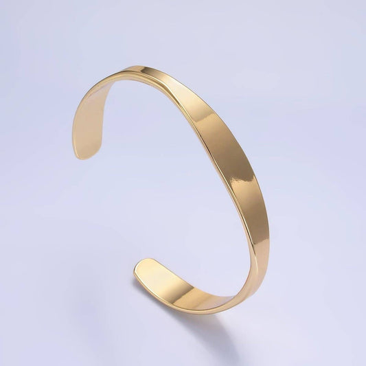 Minimalist Band Cuff Bracelet