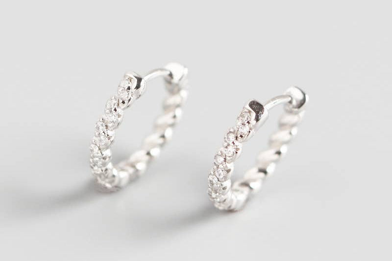 Diamond Paved Huggies