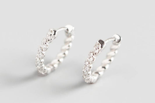 Diamond Paved Huggies