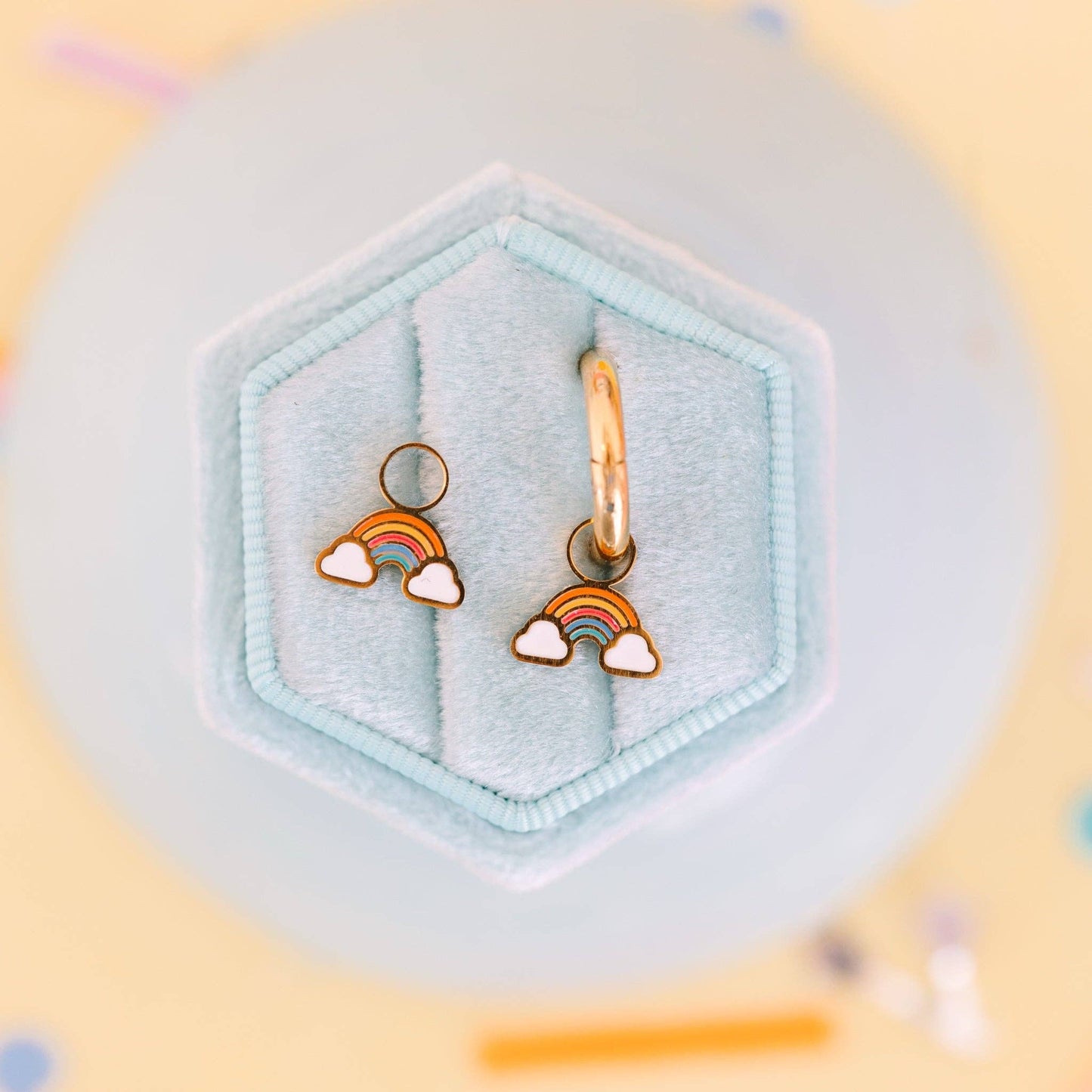 Rainbow Sunset Charms